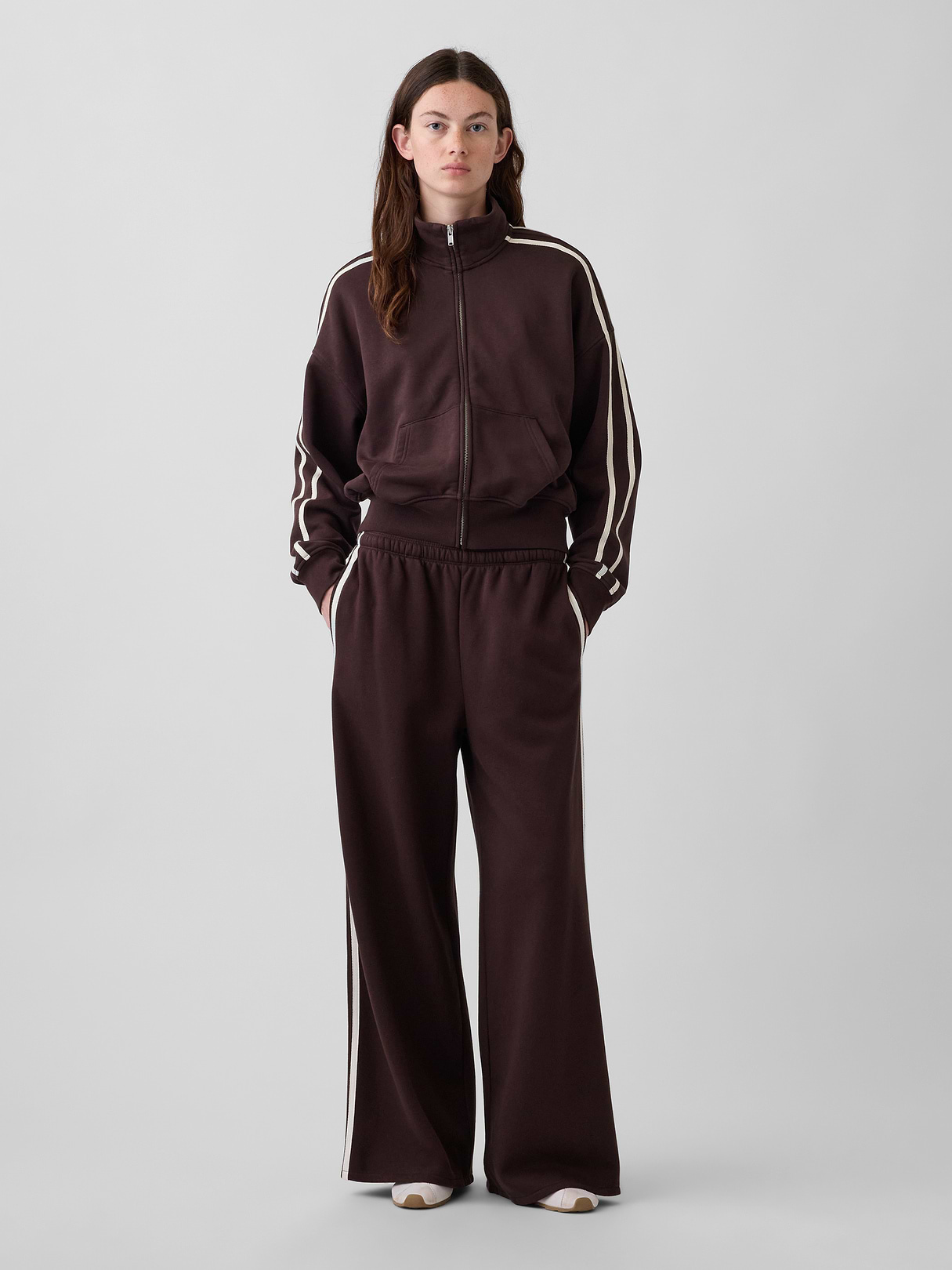 VintageSoft Baggy Sweatpants - Terra brown