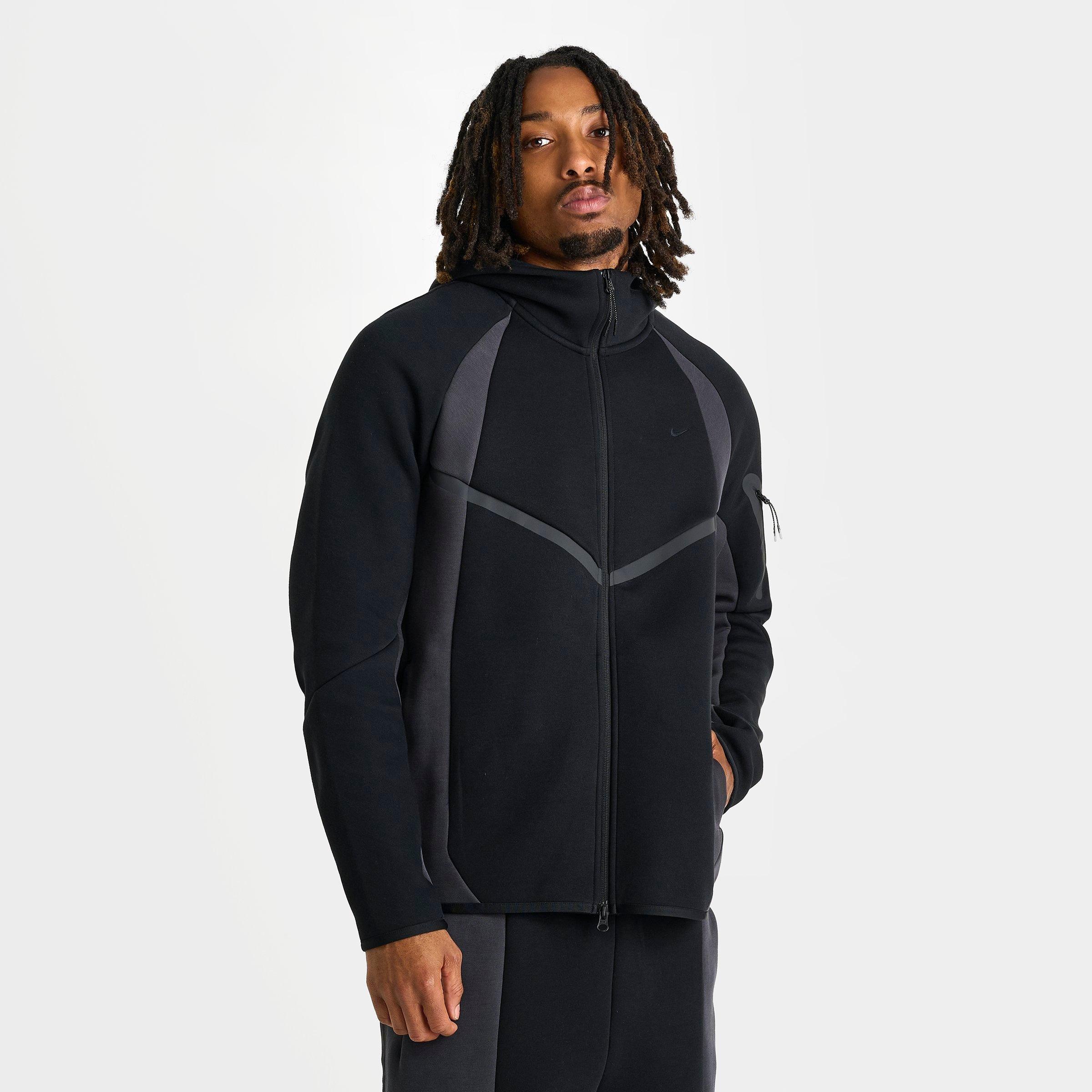 Men's Nithtke Tech Fleece Pro Windrunner Full-Zip Jacket - Black/Anthracite/Black