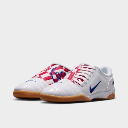 Men's Nithtke Total 90 Casual Shoes - Part 1 - White/University Red/Gum Yellow/Deep Royal Blue - Both shoes facing left