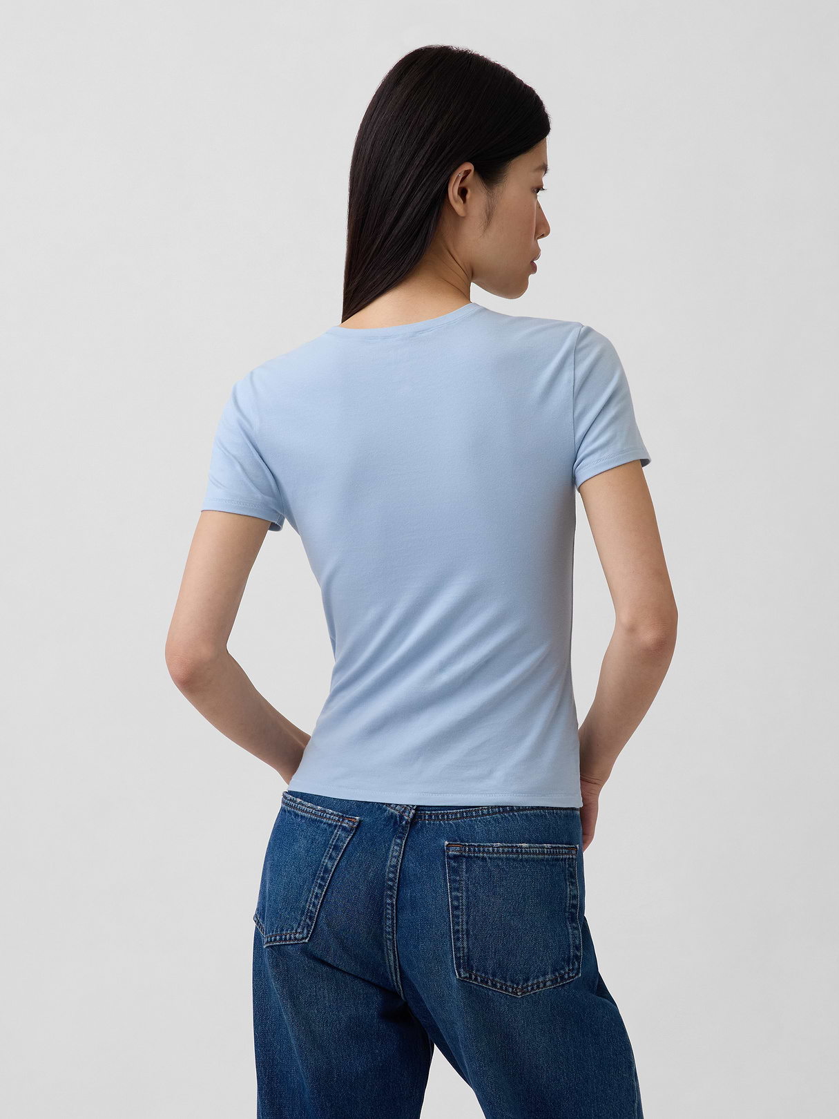 CloseKnit Jersey T-Shirt - Sail blue