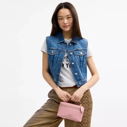 Rainer Crossbody Bag 18 - Gold/Soft Pink - view 2