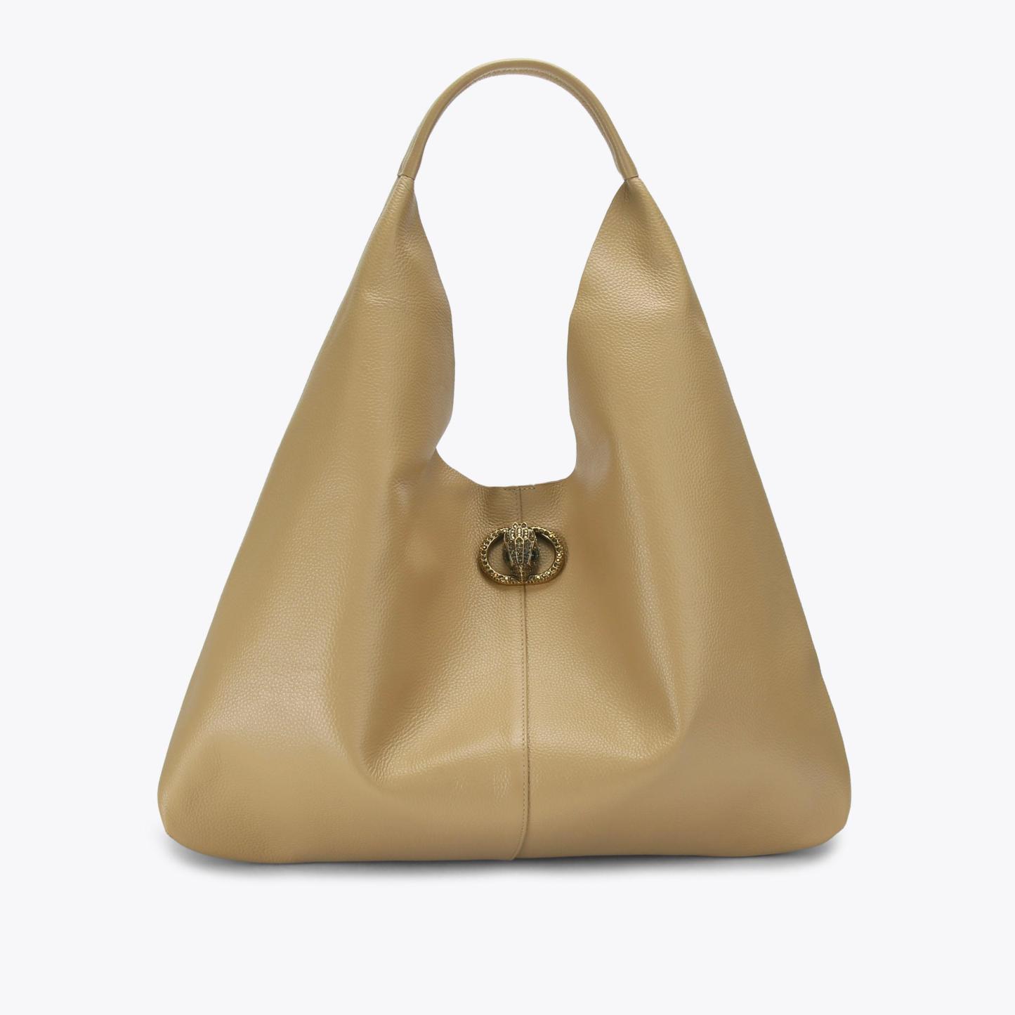 Kurt Geiger London Large Chelsea Slouch Hobo Bag - Beige