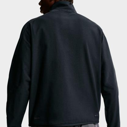 Men's Nithtke Sportswear Tech Dri-FIT Shori Knit Full-Zip Track Jacket - Black/Black