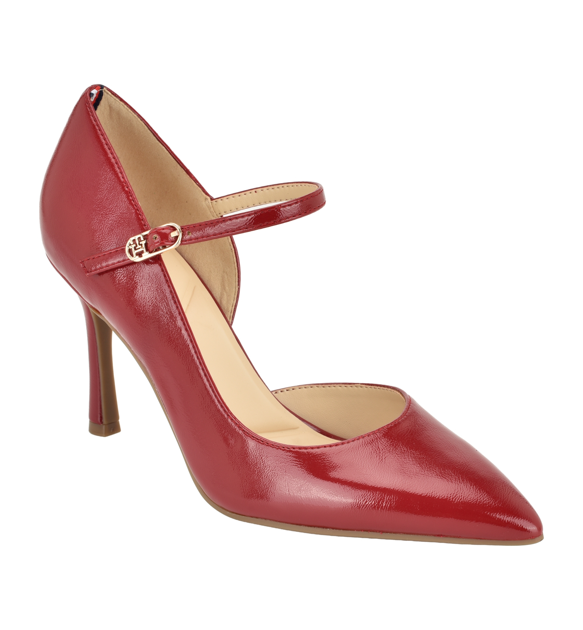 Tommy Hilfiger Women's Gefrey d'Orsay Mary Jane Pumps - Red Patent