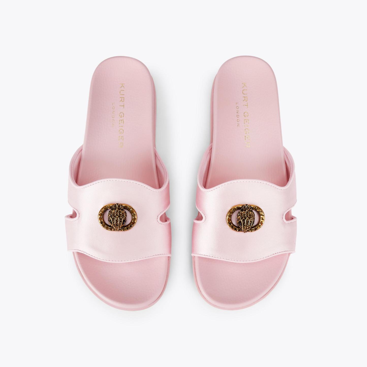 Kurt Geiger London Chelsea Cut Out Slide - Pink - view 3