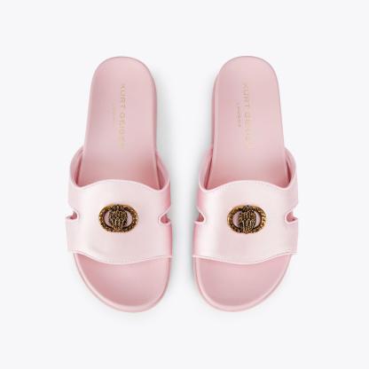 Kurt Geiger London Chelsea Cut Out Slide - Pink - view 3