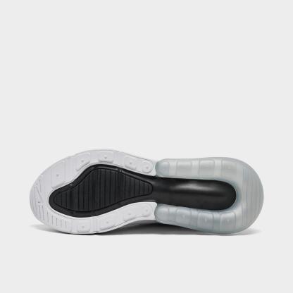 Women's Nike Air Max 270 Casual Shoes - White/Black/White