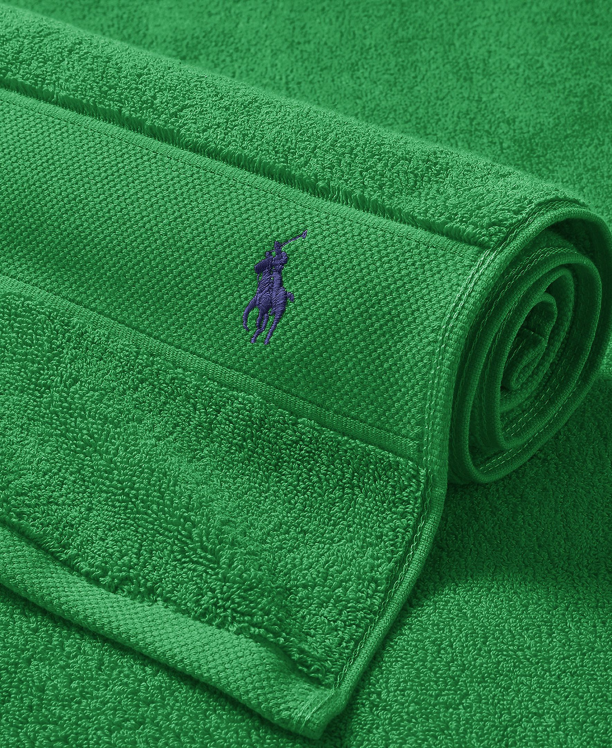 Polo Ralph Lauren Polo Player Cotton Bath Towel, 58" x 30" - Billiard