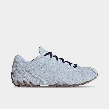 Women's adidas Originals Ghost Sprint Casual Shoes - Part 2 - Crystal Sky/Crystal Sky/Night Indigo - Left shoe facing left. Outside of the shoe.