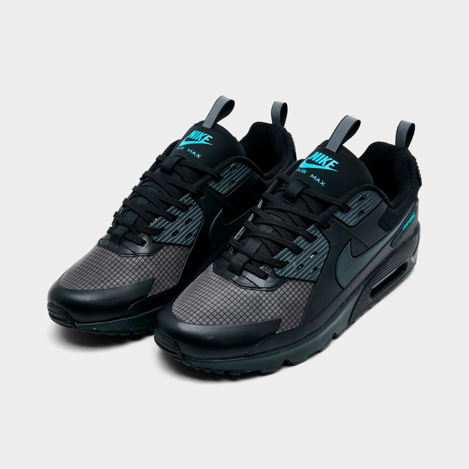 Men's Nike Air Max 90 Drift Casual Shoes - Black/Anthracite/Dusty Cactus