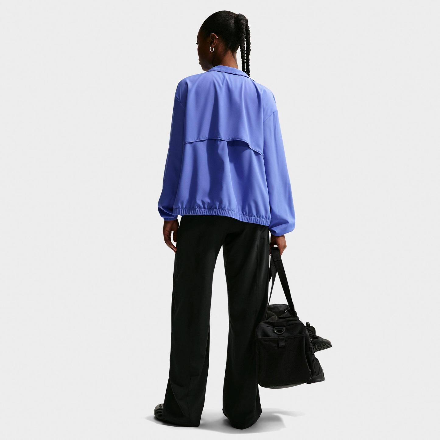 Women's Nithtke One Dri-FIT Woven Wide-Leg Pants - Black/White