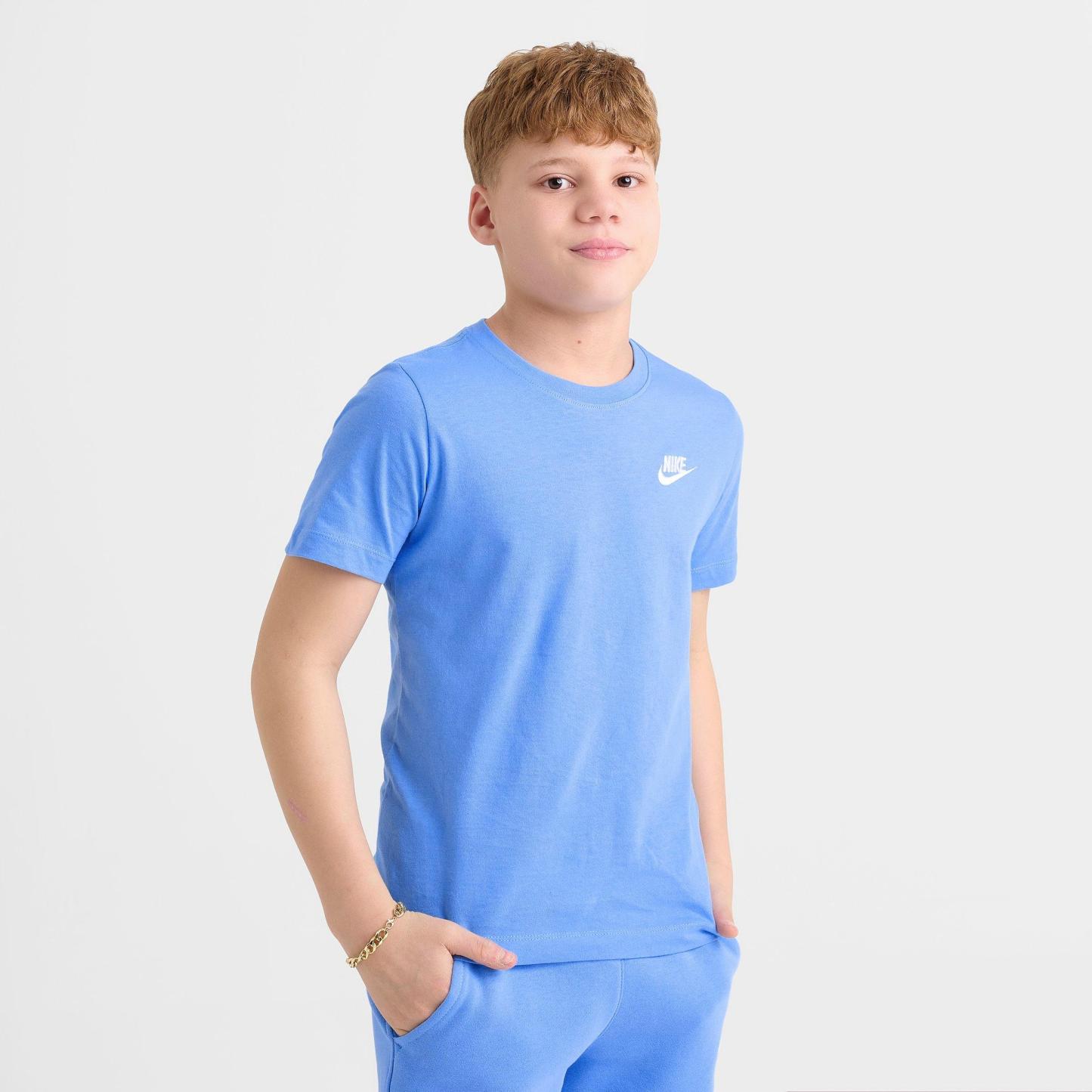 Big Kids' Nithtke Sportswear T-Shirt - University Blue
