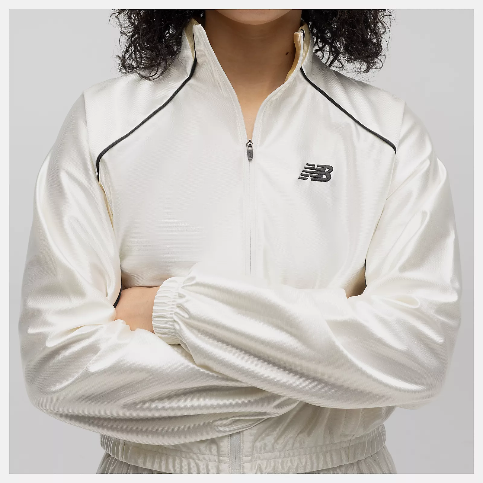 New Balance Basketball Track Jacket, WJ62B1GSSST