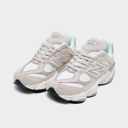 Girls' Big Kids' New Balance 9060 Casual Shoes - Timberwolf/Truffle - view 2
