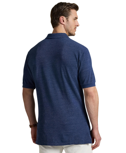 Polo Ralph Lauren Men's Big & Tall Cotton Short-Sleeve Polo Shirt - Classic Royal Heather