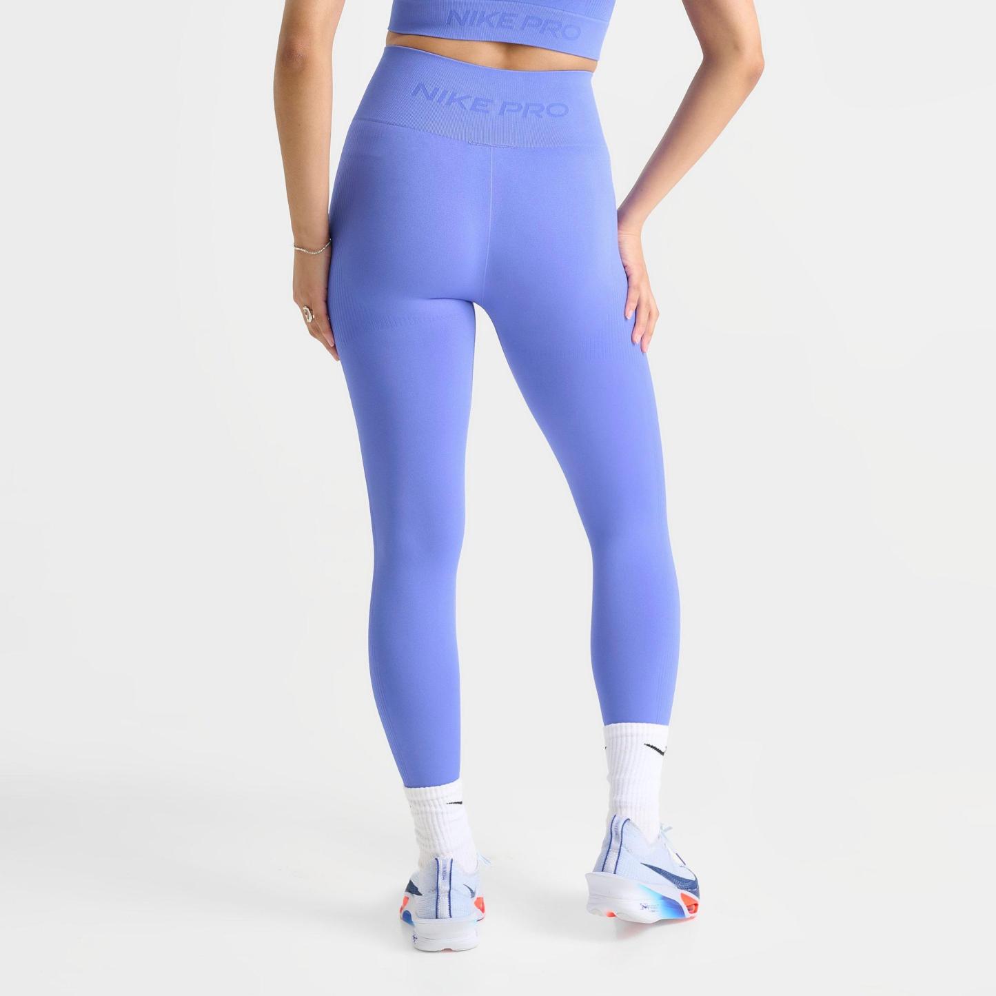 Women's Nithtke Pro Seamless High-Waisted 7/8 Leggings - Sapphire