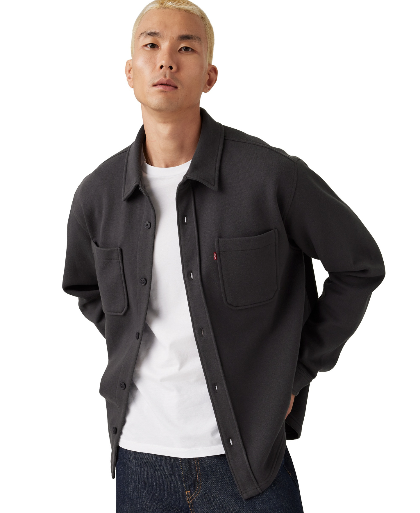 Levi's Men's Norwood Long-Sleeve Worker Shirt - Dark Phantom