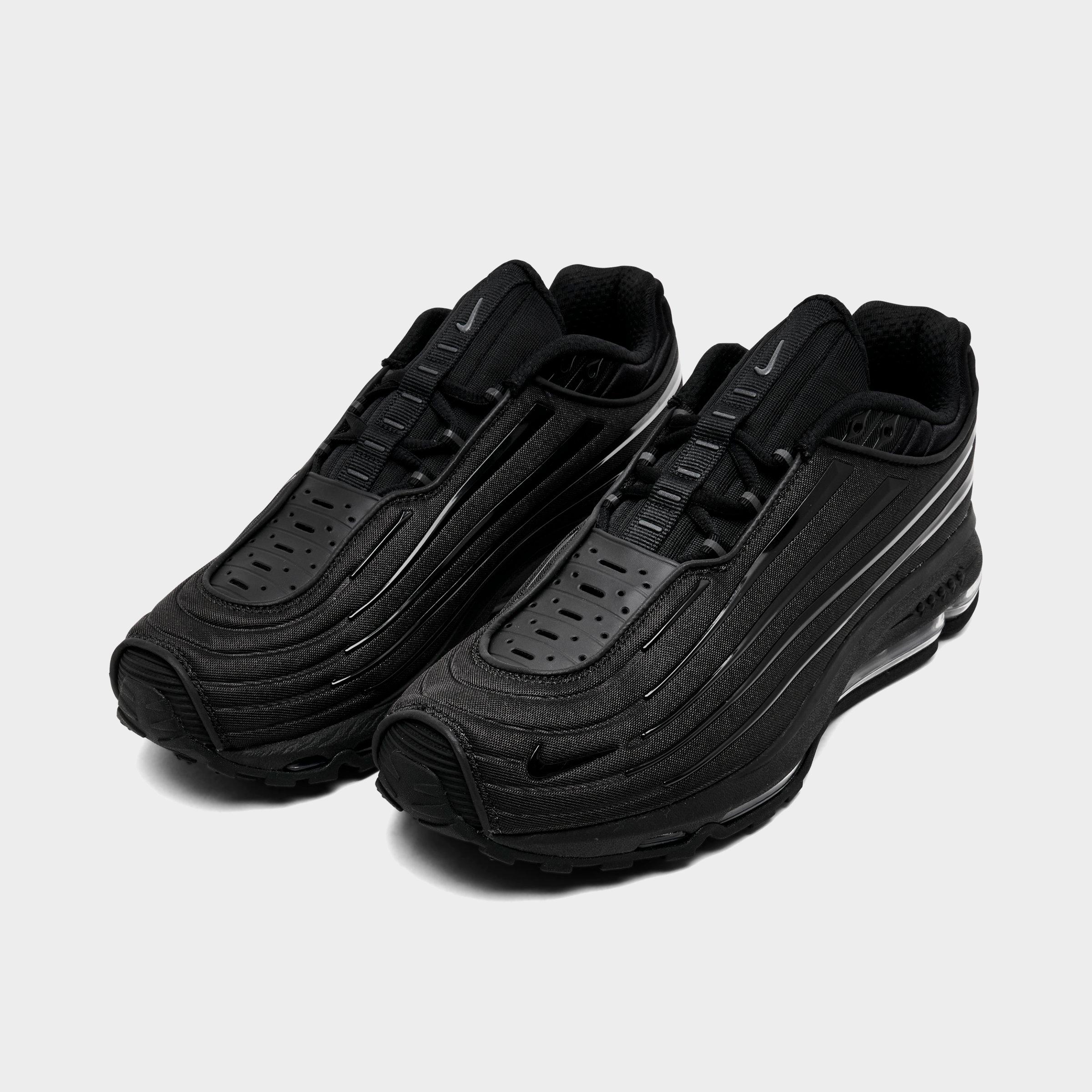 Men's Nithtke Air Max Ecstasy Plus Casual Shoes - Black/Black/Black - Both shoes facing left