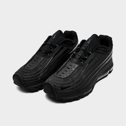 Men's Nithtke Air Max Ecstasy Plus Casual Shoes - Black/Black/Black - Both shoes facing left