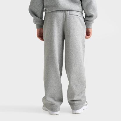Big Kids' Nithtke Sportswear Club Fleece Loose Open-Hem Pants - Dark Grey Heather