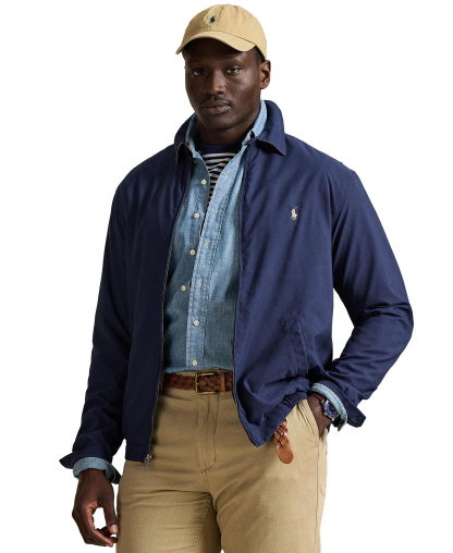 Polo Ralph Lauren Men's Big & Tall Bi-Swing Windbreaker Jackets - Refined Navy
