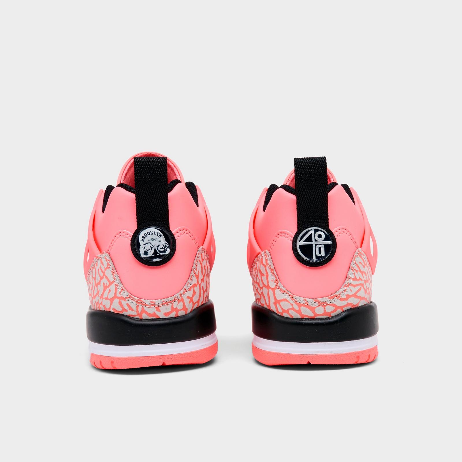 Girls' Big Kids' Jordan Spizike Low Casual Shoes - Pink Gaze/White/Black/Pink Gaze - view 4