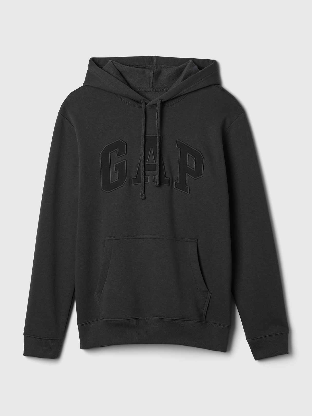 Adult VintageSoft Arch Logo Hoodie - Washed black