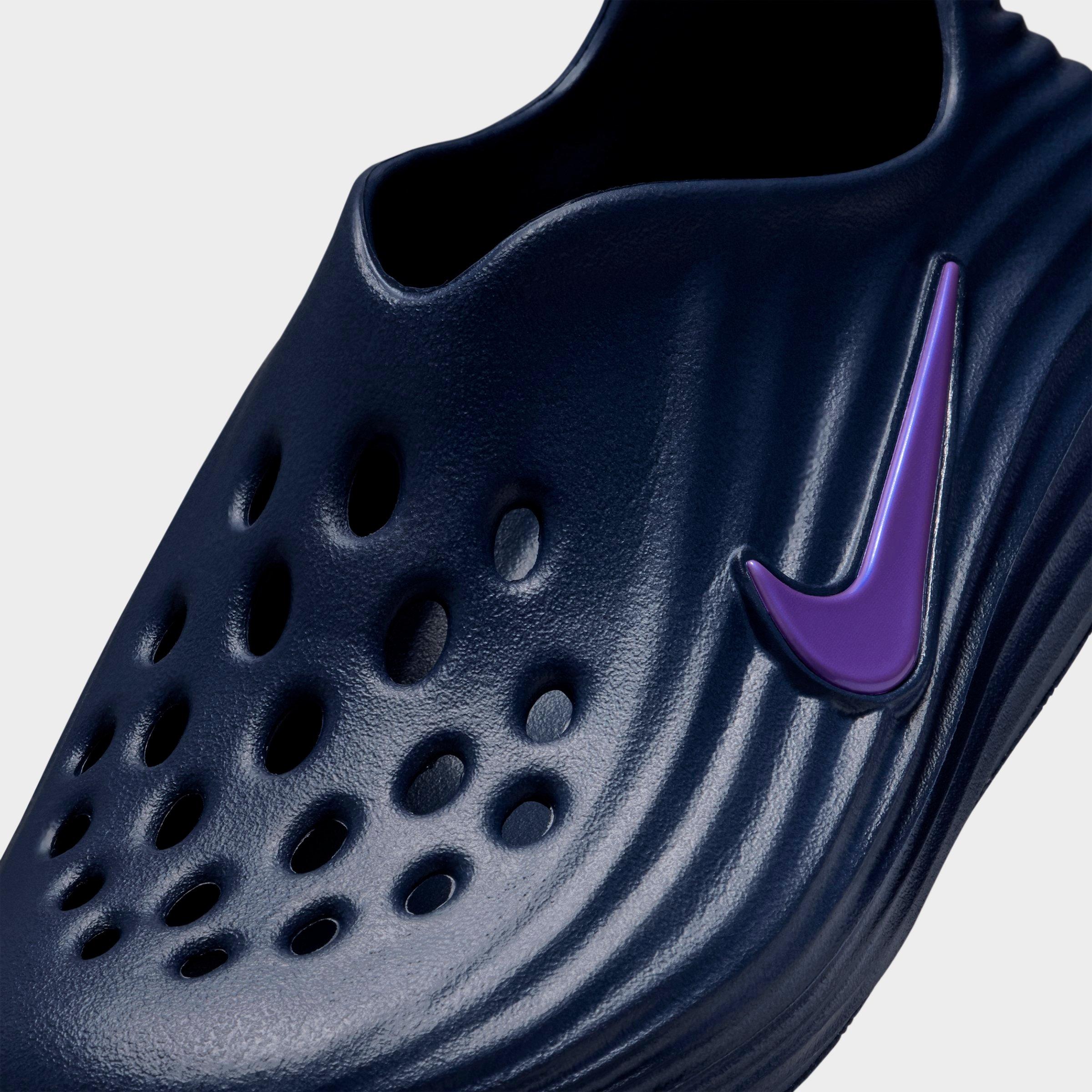 Big Kids' Nithtke ReactX Rejuven8 Recovery Casual Shoes - Blue Void/Indigo Burst - Detail shot