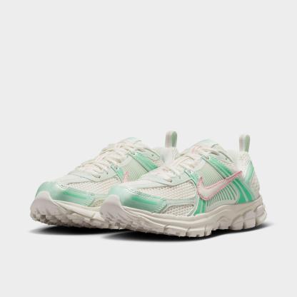 Big Kids' Nithtke Vomero 5 Casual Shoes - Part 1 - Sail/Pink Foam/Arctic Green/Sail - Both shoes facing left