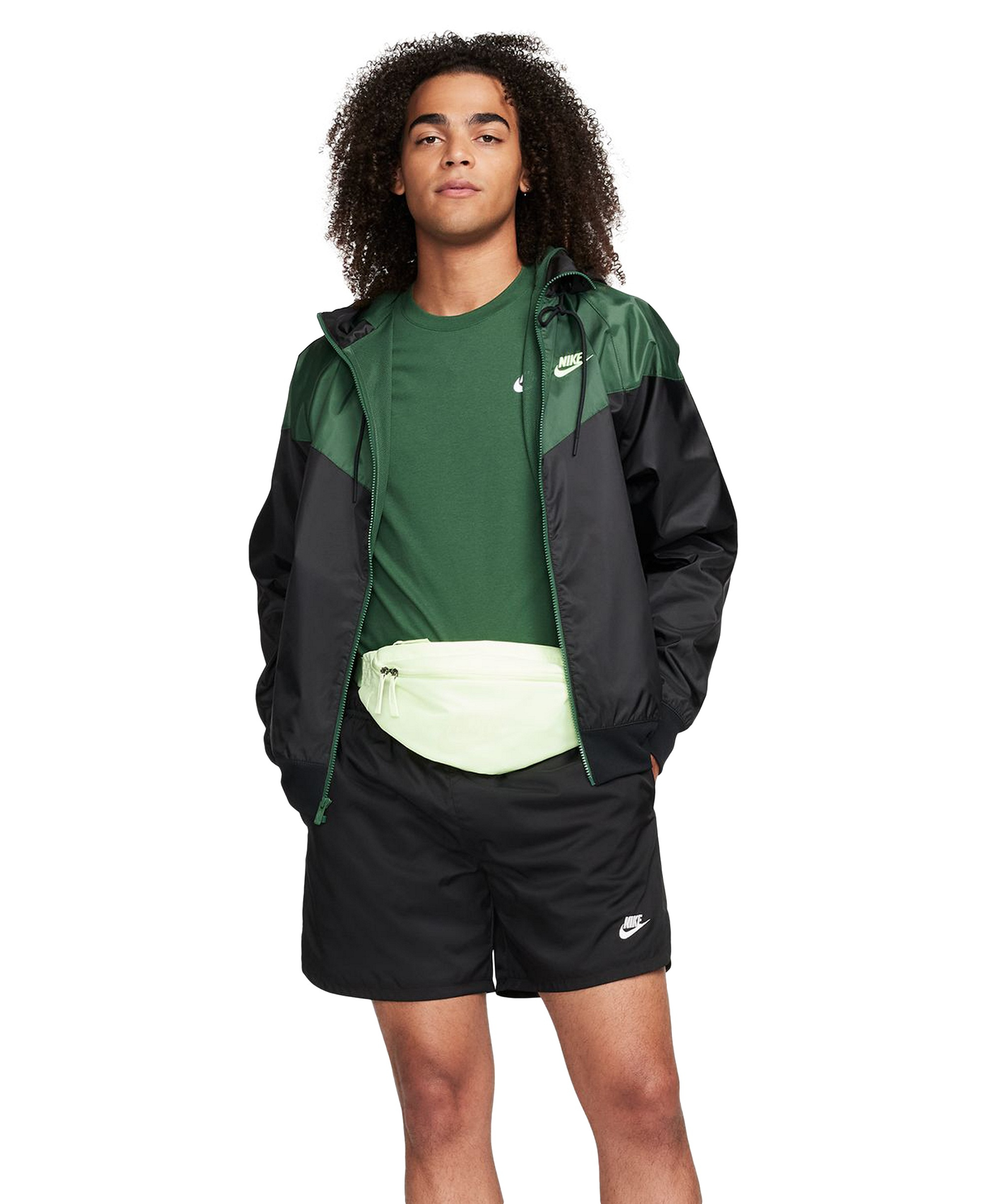 Nike Men's Sportswear Club Crewneck T-Shirt - Fir