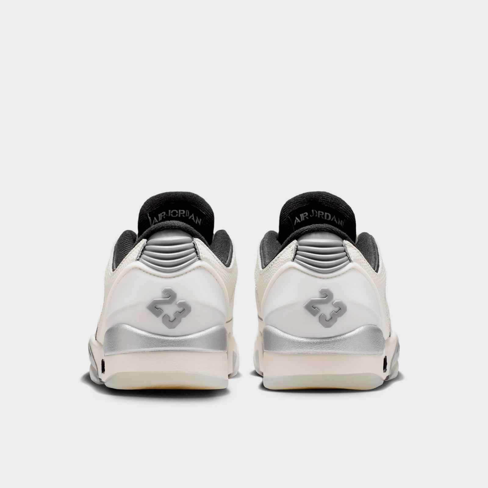 Women's Jordan Sixty Plus Low Casual Shoes - Sail/Black/Swan/Metallic Silver - view 4