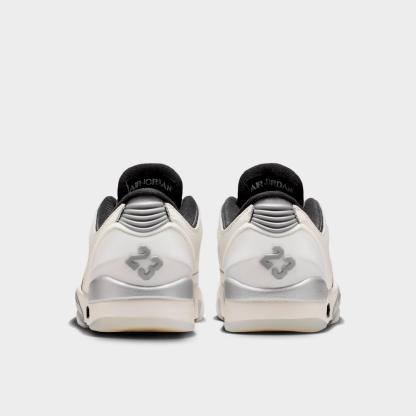 Women's Jordan Sixty Plus Low Casual Shoes - Sail/Black/Swan/Metallic Silver - view 4
