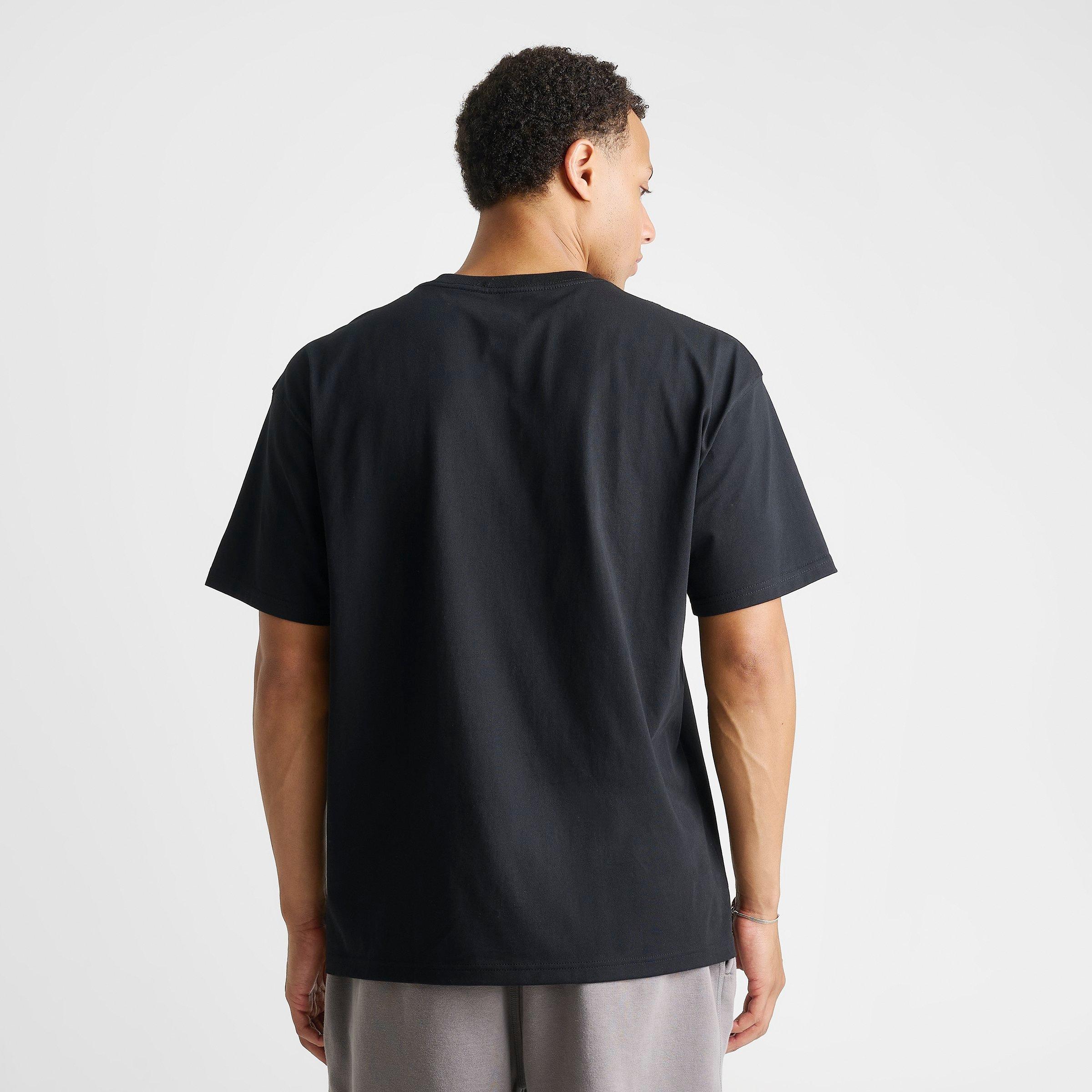 Men's Nithtke Basketball Skull Lightning Graphic T-Shirt - Black
