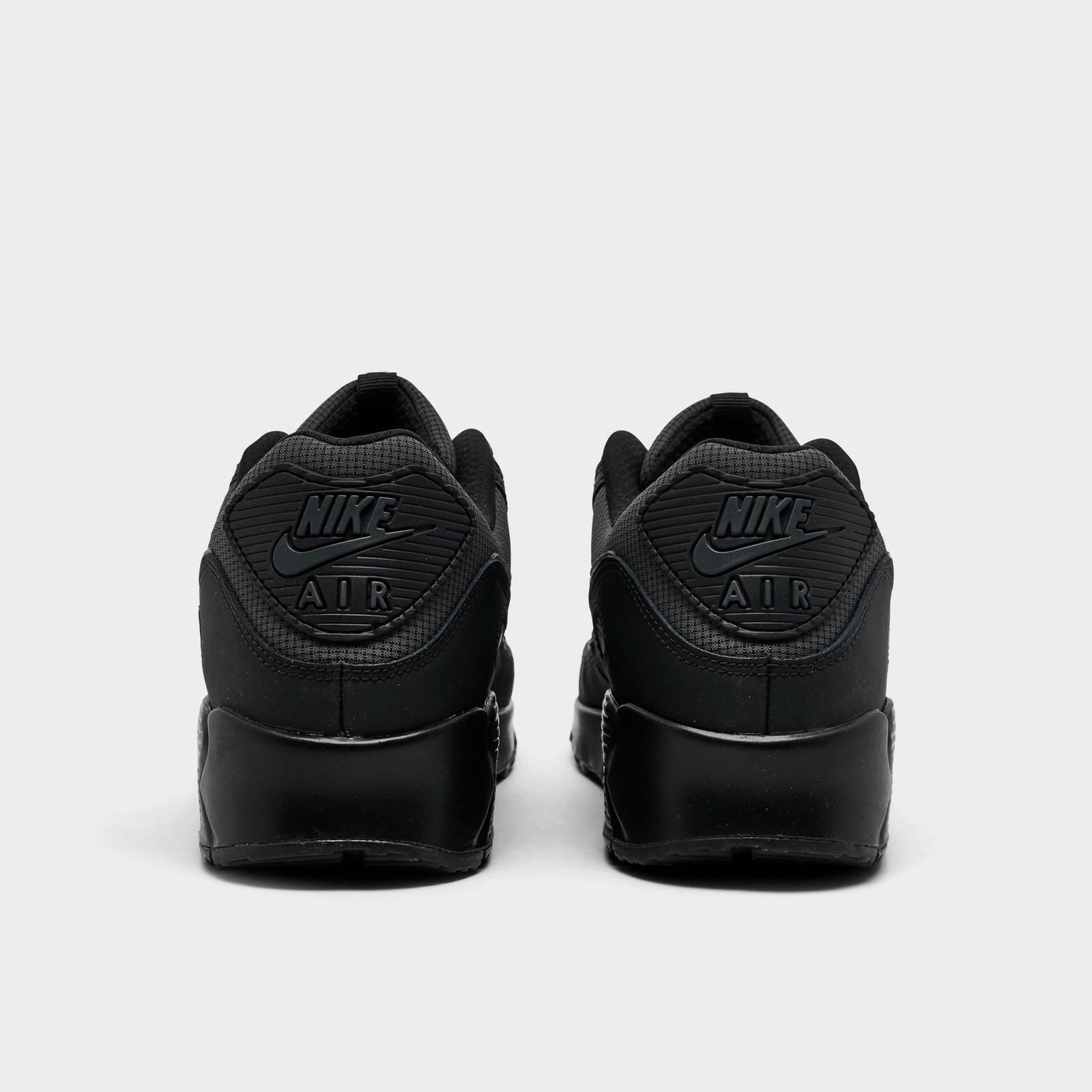 Men's Nike Air Max 90 Casual Shoes - Black/Reflective Silver/Anthracite (IQ0291-010)