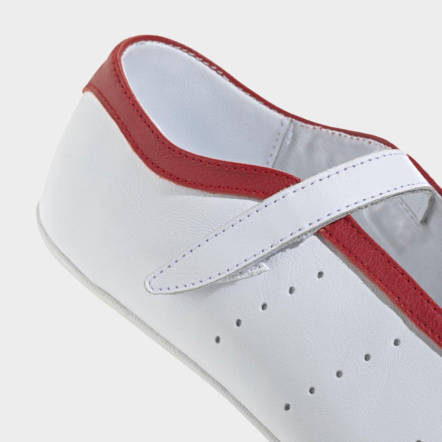 Women's adidas Originals Stan Smith Lo Ballet Shoes - Cloud White/Cloud White/Cloud White - Detail shot