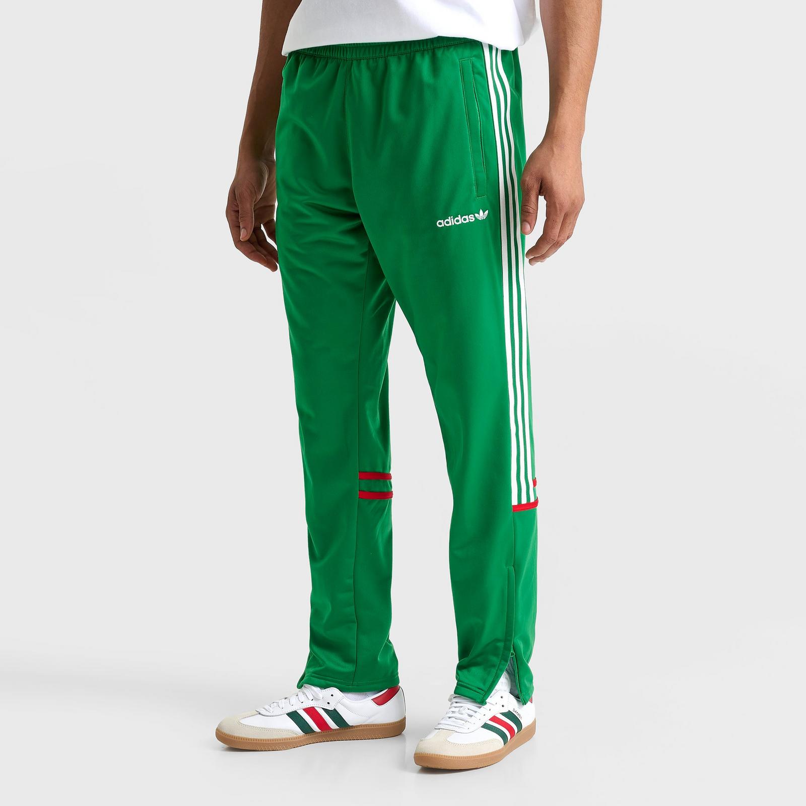 Men's adidas Mexico Home 1986 Soccer Track Pants - Green - view 3
