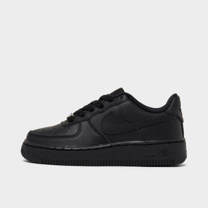 Big Kids' Nithtke Air Force 1 Low '24 Casual Shoes - Black/Black/Black - Left shoe facing left. Outside of the shoe.