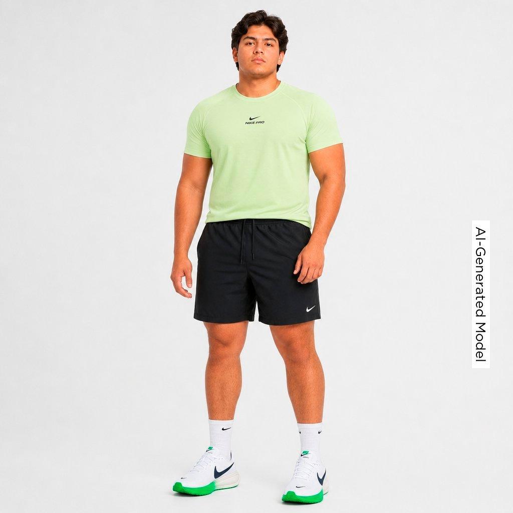 Men's Nithtke Form Dri-FIT Unlined 7" Versatile Shorts - Black/White