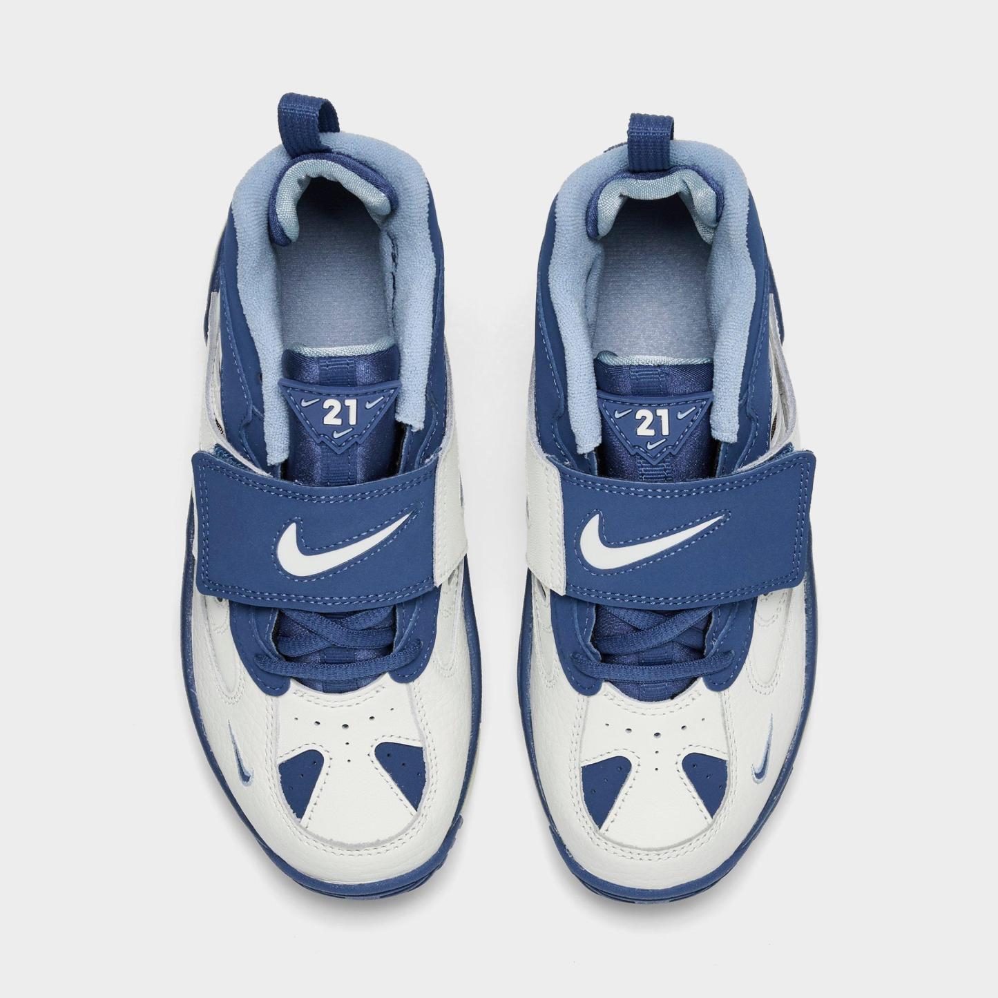 Little Kids' Nithtke Diamond Turf 2 Casual Shoes - Sail/Mystic Navy/Blue Grey/Metallic Gold - Top view