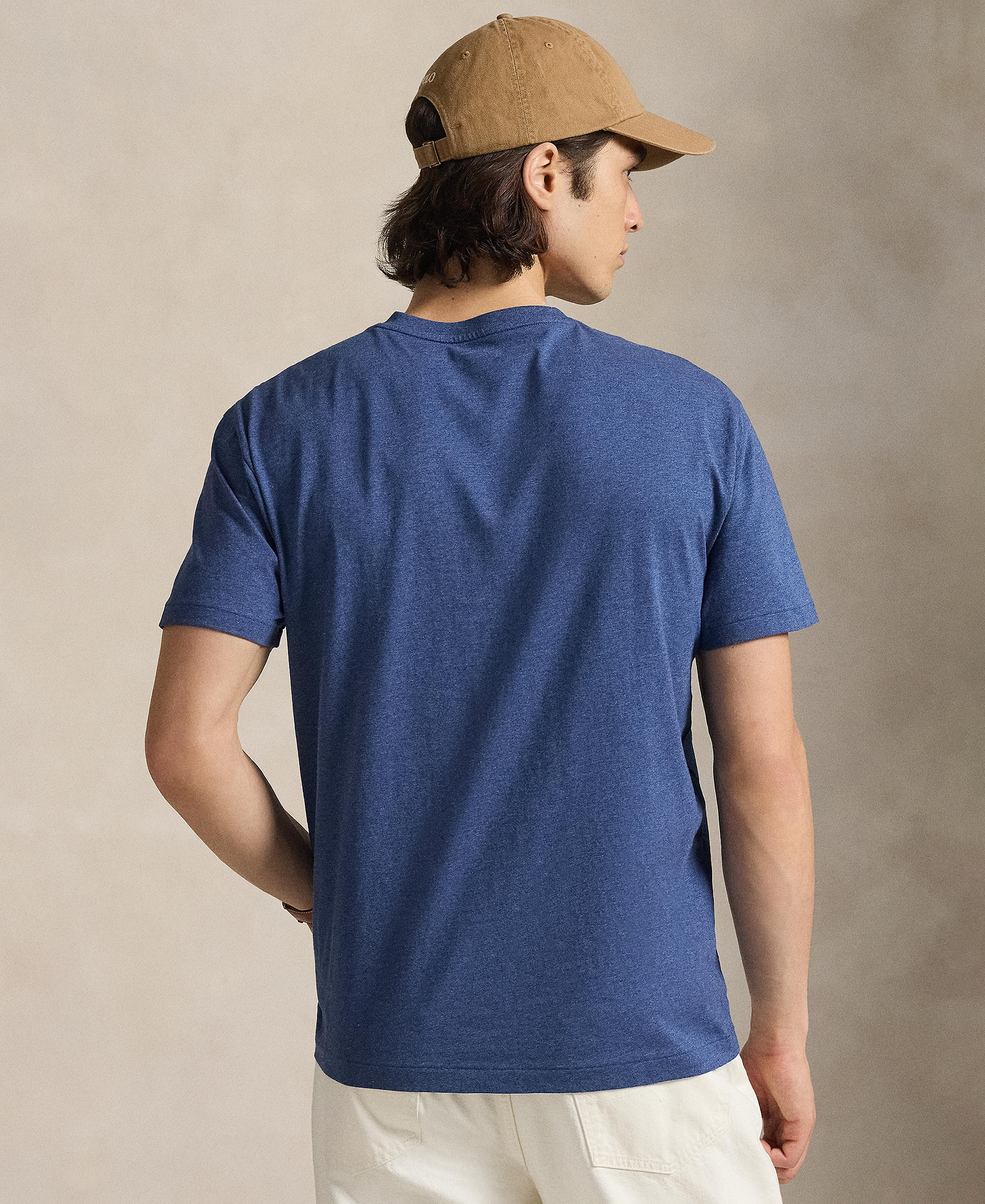 Polo Ralph Lauren Men's Classic-Fit V-Neck T-Shirt - Derby Blue Heather