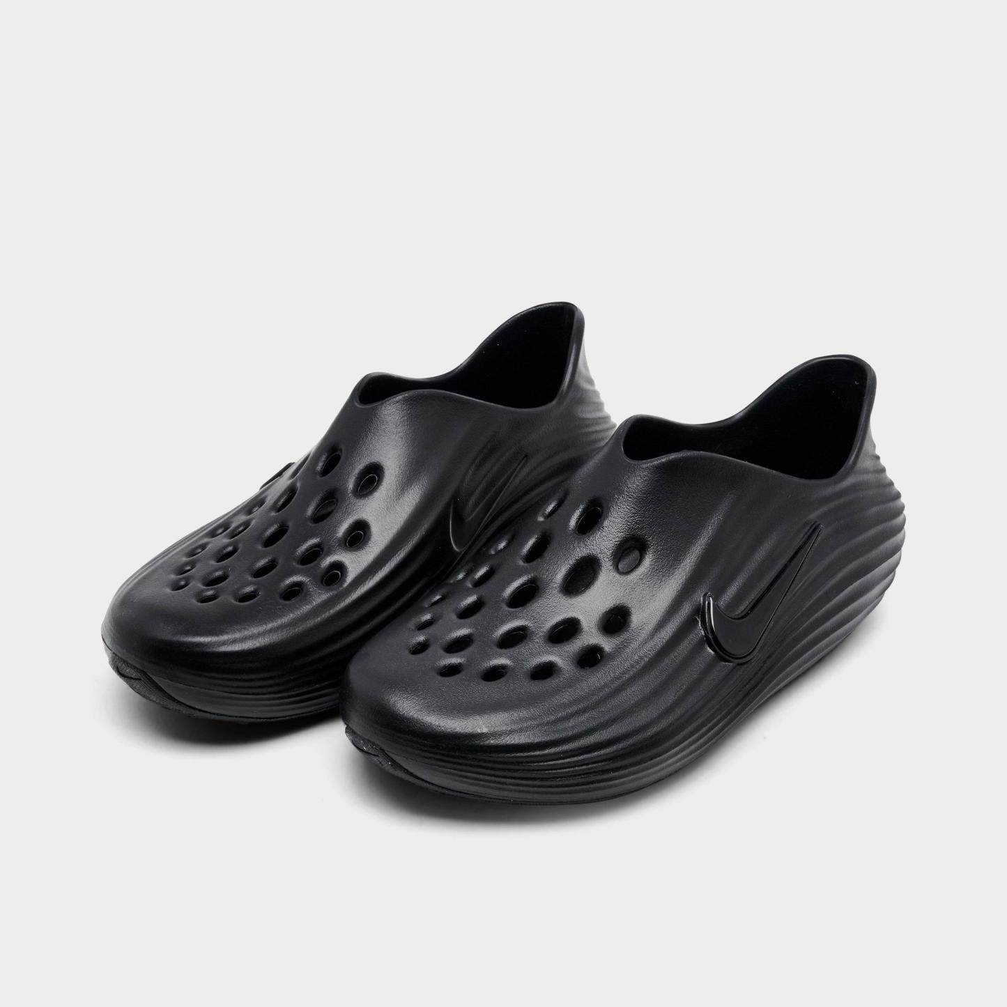 Women's Nithtke ReactX Rejuven8 Casual Shoes - Part 1 - Black/Black/Black - Both shoes facing left