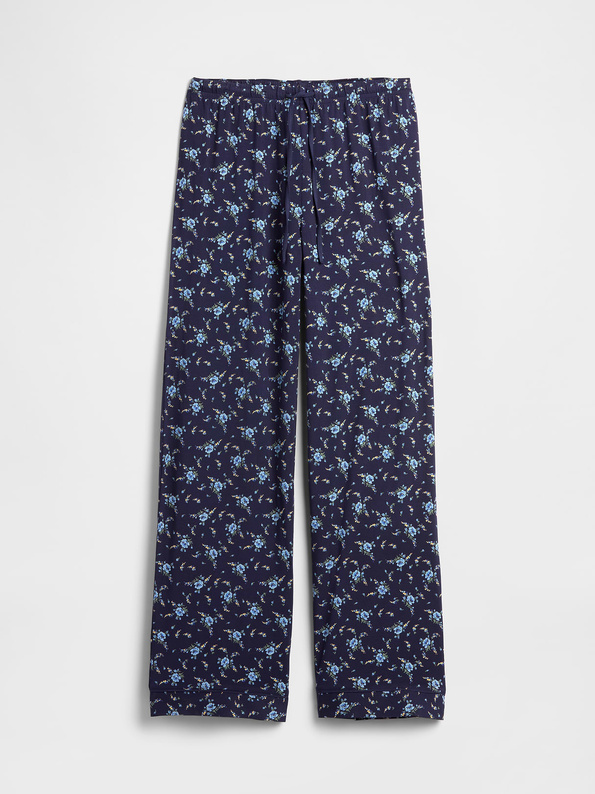 SoftMade Modal PJ Pants - Navy blue floral