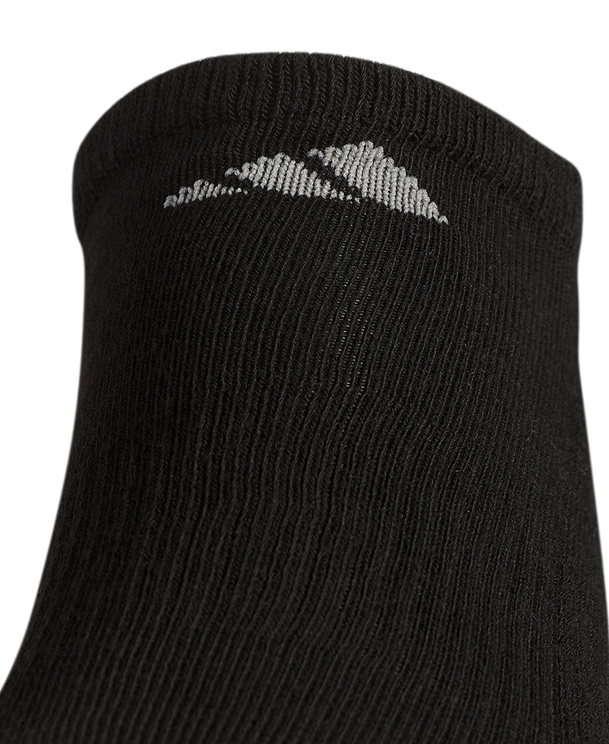 adidas Men's Cushioned Athletic 6-Pack No Show Socks - Black