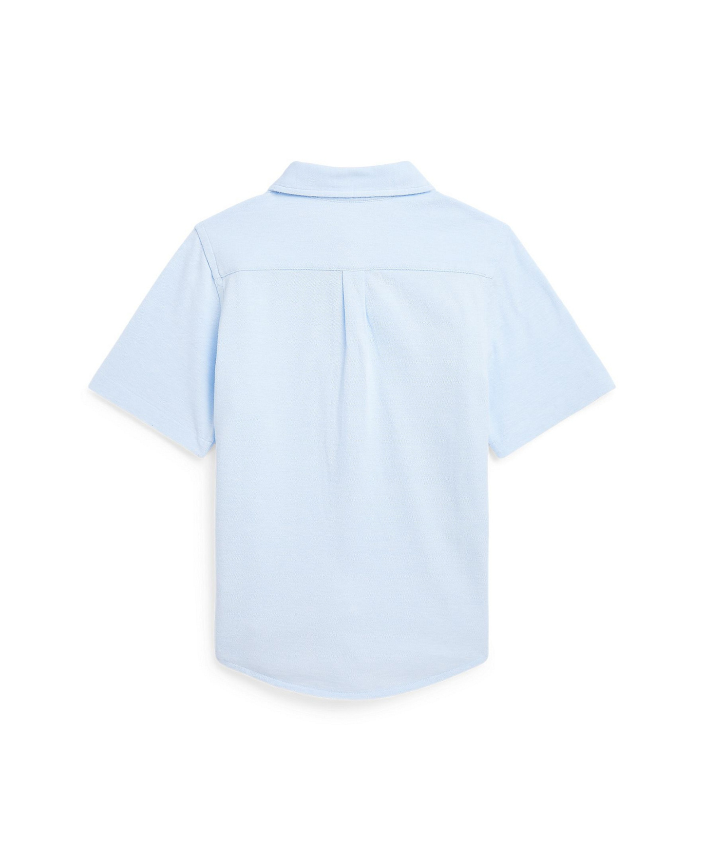 Polo Ralph Lauren Boys' 8-20 Knit Oxford Shirt - Office Blue