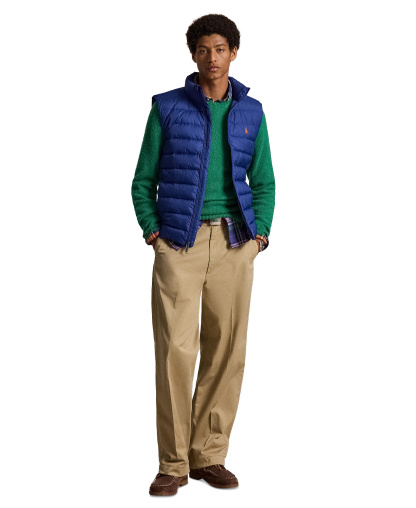 Polo Ralph Lauren Men's The Colden Packable Down Vest - Blue Yacht