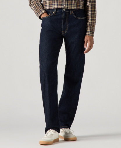 Levi's Men’s 505™ Regular-Fit Stretch Jeans - Dark Rinse