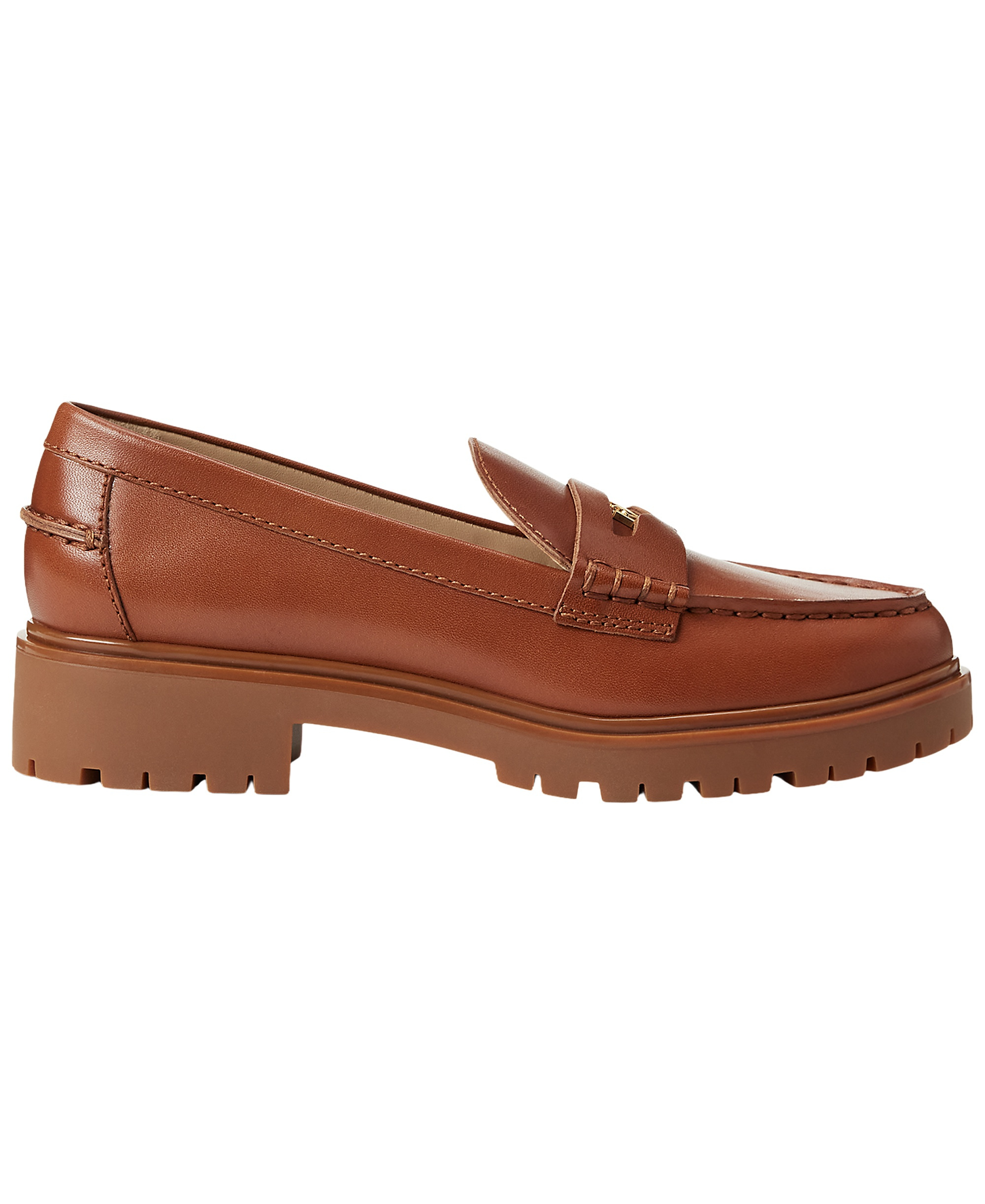 Lauren Ralph Lauren Women's Marli Penny Slip-On Loafers - Lauren Tan Leather