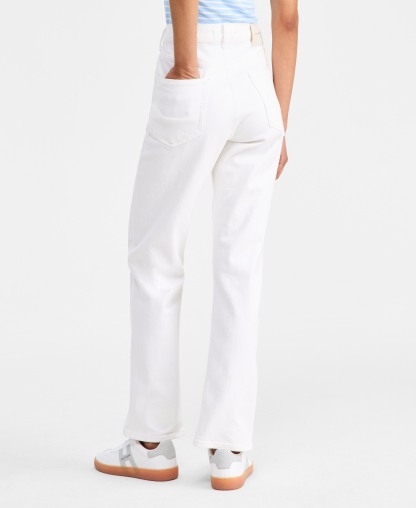 Tommy Hilfiger Women's Classic Straight Jeans - Optic White