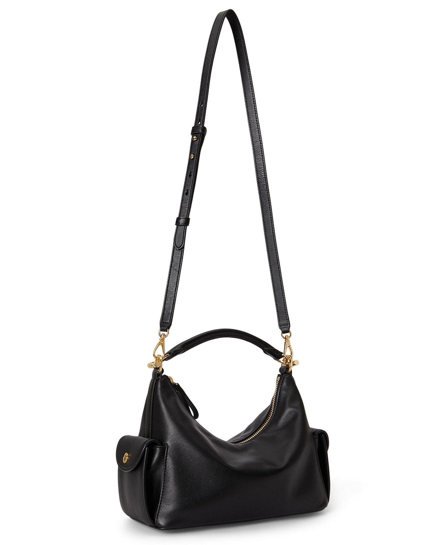 Lauren Ralph Lauren Small Blaike Slim Shoulder Bag - Black