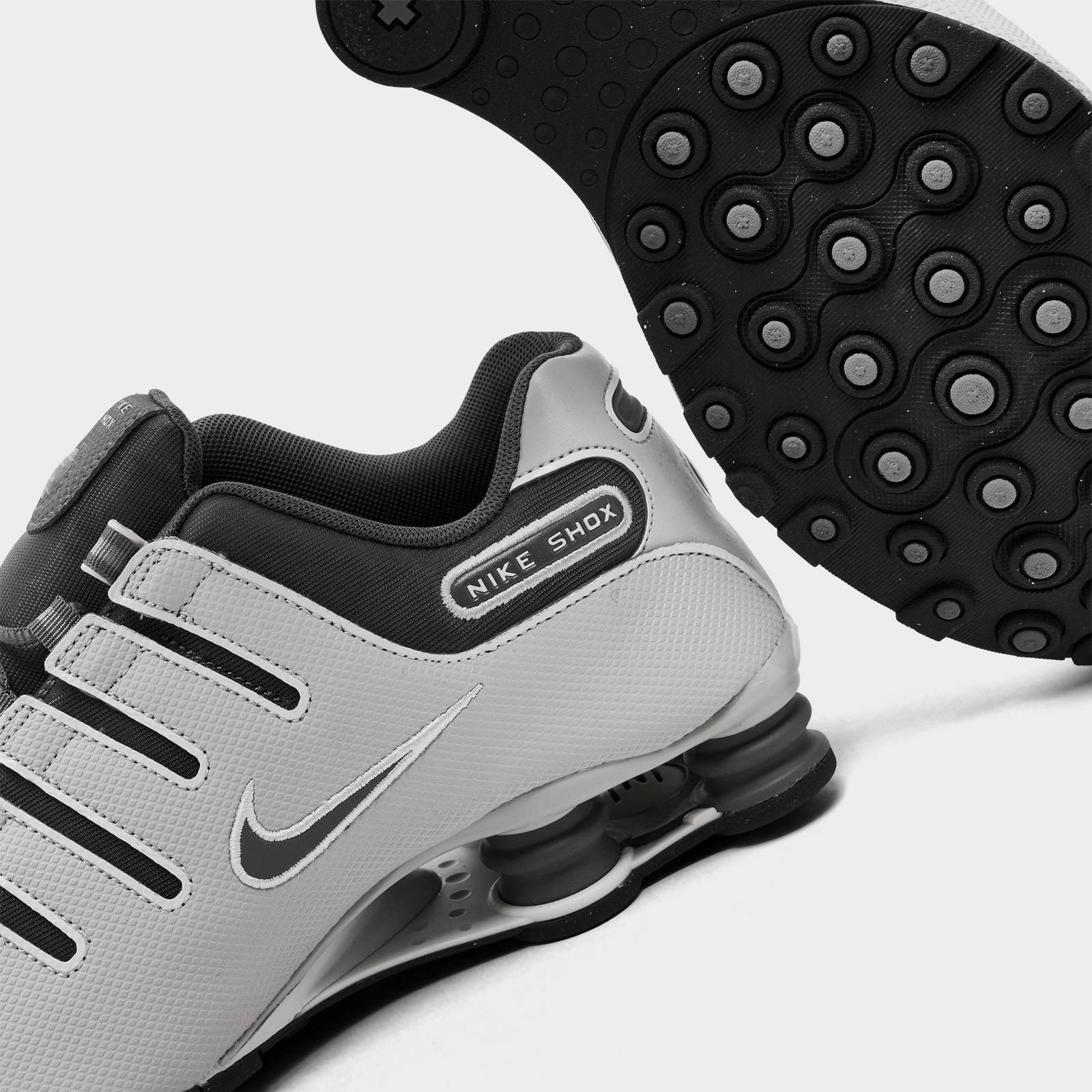 Men's Nike Shox NZ Casual Shoes - Smoke Grey/Grey Fog